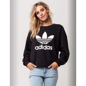 adidas trefoil sweatshirt